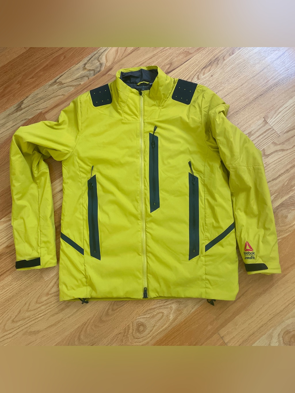 Reebok Crossfit Xcf Mens Primaloft Winter Jacket Volt